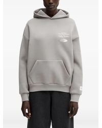 WRSTBHVR - Studio V13 Logo-Print Pouch-Pocket Hoodie - Lyst