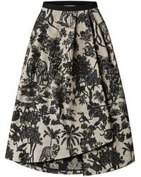 Co.Go - Manteau Toile De Jouy À Sequins - Lyst