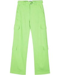 MSGM - Tapered Cargo Trousers - Lyst