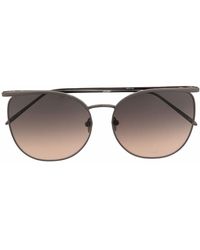 Linda Farrow - Cat Eye-frame Tinted Sunglasses - Lyst