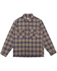 Naked & Famous - Work Flap-Pocket Flannel Shirt - Lyst