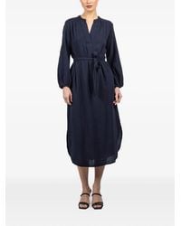 Xirena - Josephine V-Neck Tie Midi Dress - Lyst