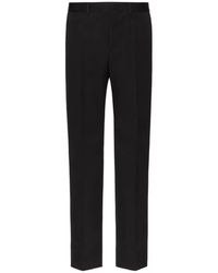 Valentino Garavani - Pressed-Crease Tailored Trousers - Lyst