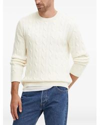 Theory - Cable-Knit Crew-Neck Sweater - Lyst