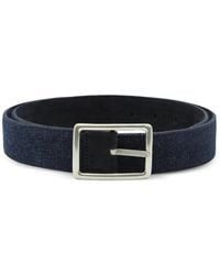 Moorer - Square Buckle Belt - Lyst