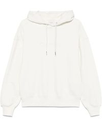 Calvin Klein - Hoodie mit Logo-Stickerei - Lyst