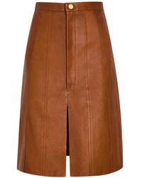 SKIIM - Falda Midi Alexandra Con Cordones - Lyst