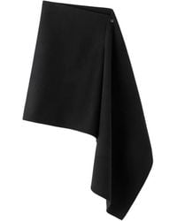 Almada Label - Button-Fastening Asymmetric Cape - Lyst