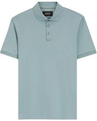 BOSS - Button-Placket Polo Shirt - Lyst
