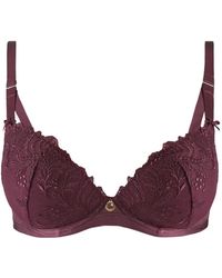Aubade - Femme Passion Embroidered Push-Up Bra - Lyst