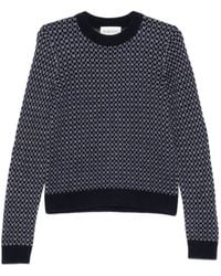 Eric Bompard - Jacquard Crew-Neck Sweater - Lyst