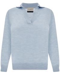 Paul & Shark - Jaipur V-Neck Sweater - Lyst