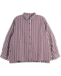 Casey Casey - Chemise Biggy À Rayures Verticales - Lyst