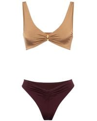 Elisabetta Franchi - バイカラー ビキニ - Lyst