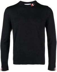 Thom Browne - Pullover Mit Rundem Ausschnitt - Lyst