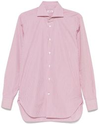 Kiton - ストライプ シャツ - Lyst