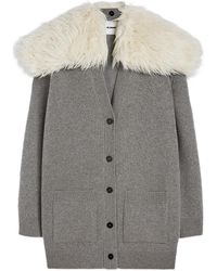 Jil Sander - Vネック ロングカーディガン - Lyst
