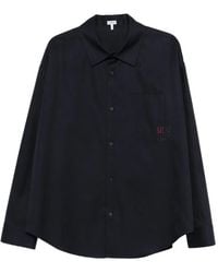 Loewe - Anagram Cotton Shirt - Lyst