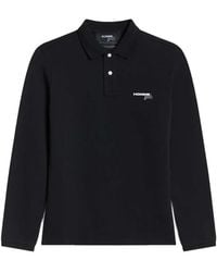HOMMEGIRLS - Logo-Print Piqué Polo Shirt - Lyst