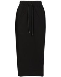 Weekend by Maxmara - Drawstring-Waist Midi Skirt - Lyst