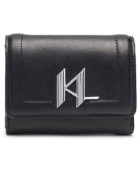 Karl Lagerfeld K/Sadle Portemonnaie - Schwarz