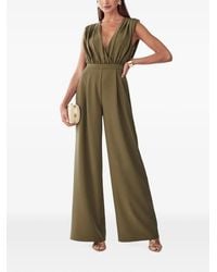 BWLDR - Pleated Sleeveless Jumpsuit - Lyst