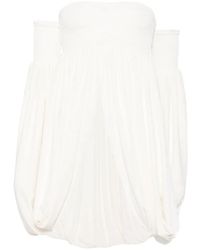 Coperni - Top Fruncido Con Hombros Descubiertos - Lyst