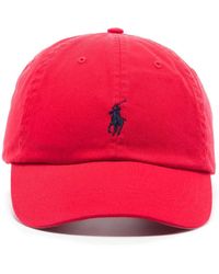 Polo Ralph Lauren - Casquette En Coton À Logo Polo Pony Brodé - Lyst