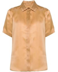 Max Mara - Camicia A Maniche Corte - Lyst