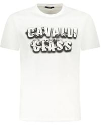 Roberto Cavalli - T-Shirt À Imprimé Graphique - Lyst