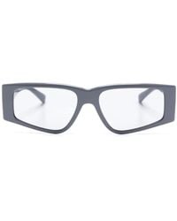 Dolce & Gabbana - Logo-Plaque Rectangle-Frame Sunglasses - Lyst