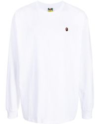 a bathing ape long sleeve t shirt