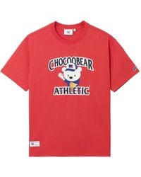 Chocoolate - Bear-Print T-Shirt - Lyst