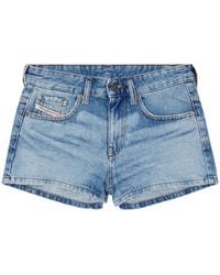 DIESEL - De-Yuba Jeans-Shorts im Distressed-Look - Lyst