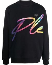Philipp Plein - Logo-Print Crew-Neck Sweatshirt - Lyst