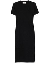 Fendi - Ff Cotton Blend Dress - Lyst