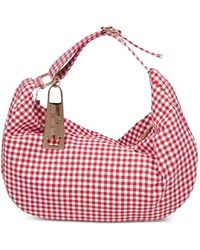 La Milanesa - Sac Porté Épaule Scilla À Carreaux - Lyst