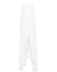 Vestiaire d'un Oiseau Libre - Open Back Draped Maxi Dress - Lyst