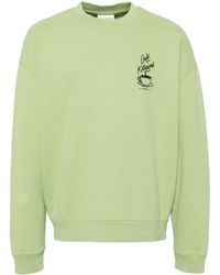 Café Kitsuné - Felpa Con Ricamo - Lyst