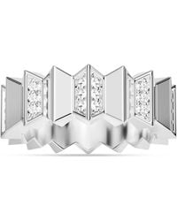 Apm Monaco - Up And Down Xl Crystal-Embellished Ring - Lyst