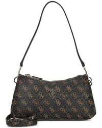Guess - Noelle Tasche Mit Logo-Muster - Lyst