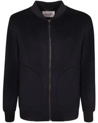 Amaranto - Zip-Up Bomber Jacket - Lyst