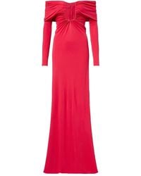 Christopher Esber - Arced Palm Strapless Dress - Lyst