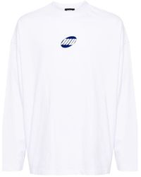 we11done - Logo-print Cotton T-shirt - Lyst