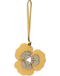 Furla - Allegra フローラル レザーチャーム - Lyst