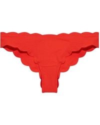 Marysia Swim - Scalloped-Edge Bikini Bottom - Lyst