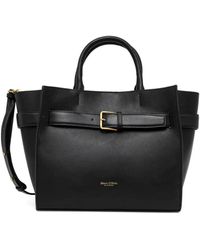 Marc O' Polo - Sac Cabas Shopper Médium En Cuir À Boucle - Lyst