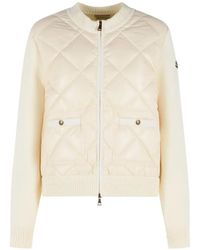 Moncler - Quilted Logo-Patch Padded Jacket - Lyst