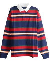 Polo Ralph Lauren - Striped Long-Sleeve Polo Shirt - Lyst