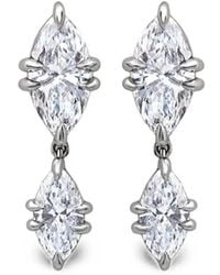Jewels Aficionado - Celestia Diamond Drop Earrings - Lyst